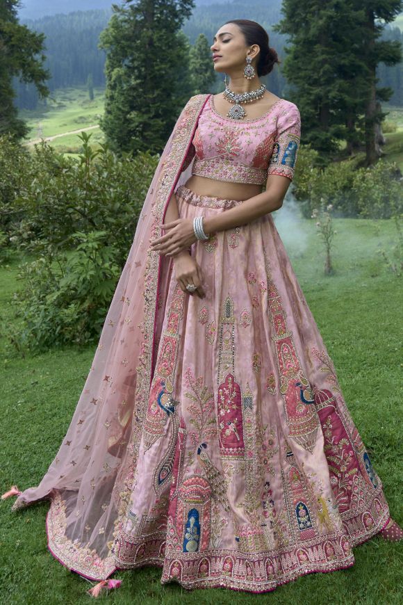 Designer Bridal Wear Sayuri Heritage Bridal Lehenga Choli