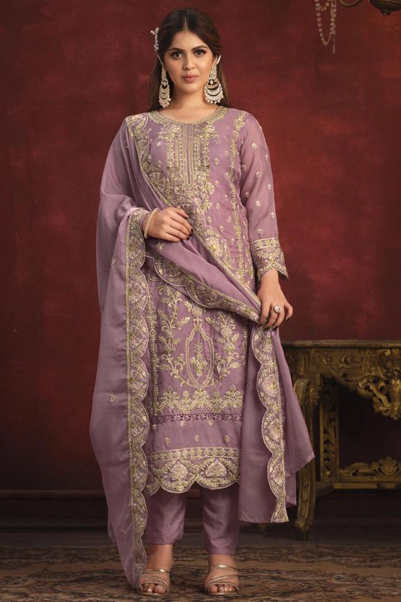 Purple Dawn Hand Worked Top And A Pink Duppata Salwar Suit at Rs 3699.00 |  Salwar Kameez | ID: 25954600948